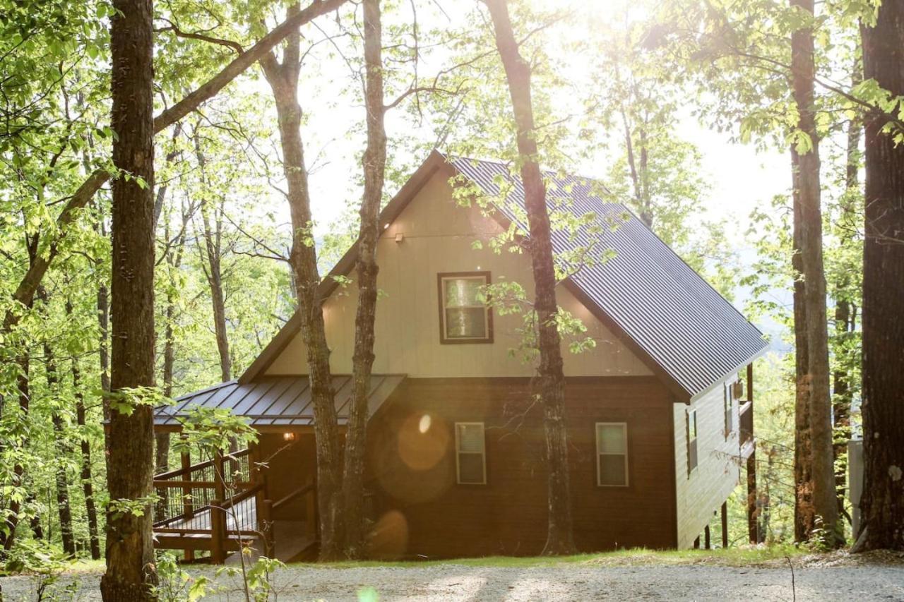 Mountain Crest Cabin-Beautiful Winter Getaway Villa Jasper Bagian luar foto